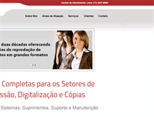 Tablet Screenshot of lincesystems.com.br